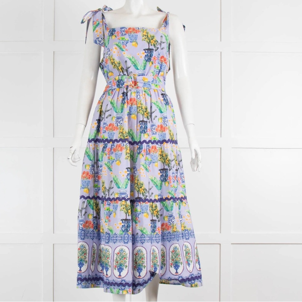 NWOT Positano inspired maxi dress